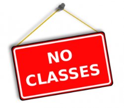 No Classes!